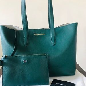 Dolce & Gabana NWT Dauphine Morbi Stampa tote bag